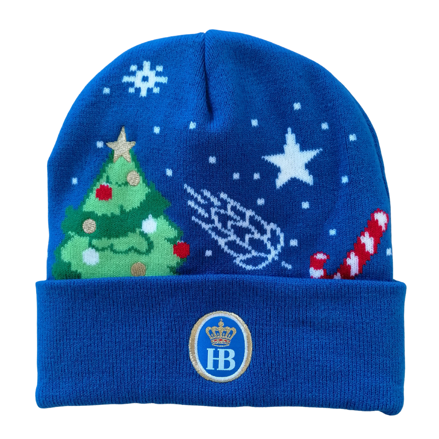 Strickmütze "Christbaum"