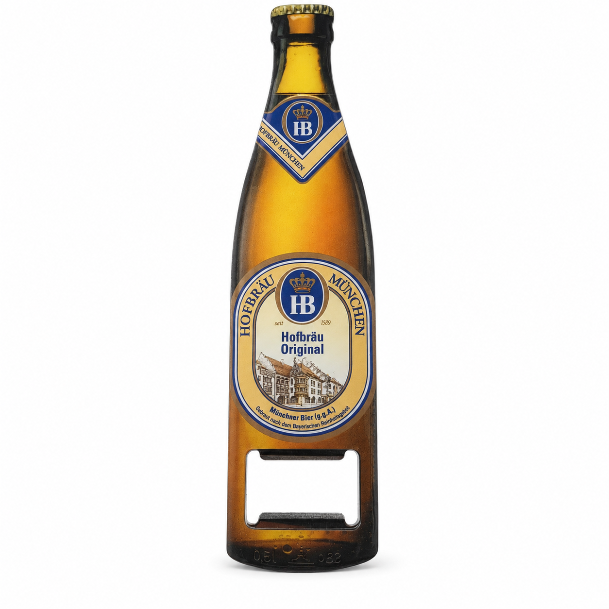Bottle Opener "Hofbräu Original" without Magnet